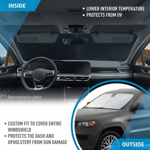 Front Auto Cover Car Windshield for 2011-2021 Jeep Grand Cherokee - Foto 6 di 8