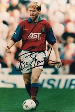 STEVE STAUNTON AUTOGRAPH, ASTON VILLA, FOOTBALL