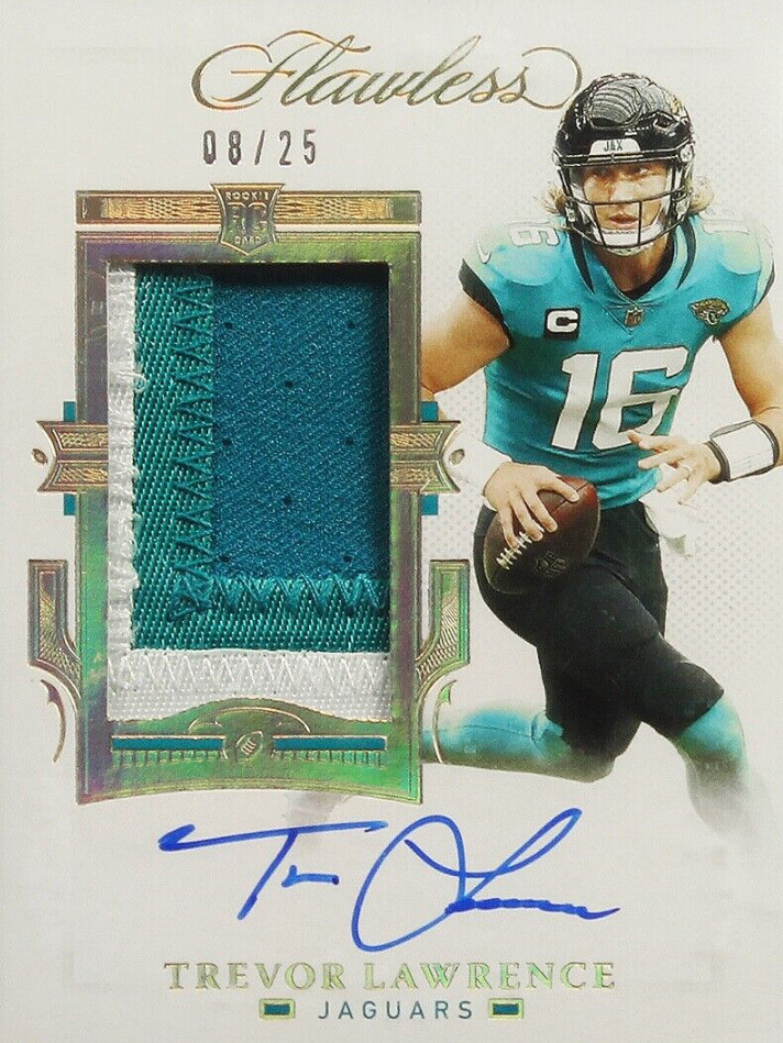 NFL EXQUISITE 21 ルーキーカード SP149 トレバーローレンス 2021 Panini Flawless Trevor Lawrence #RPA-1 for sale | eBay