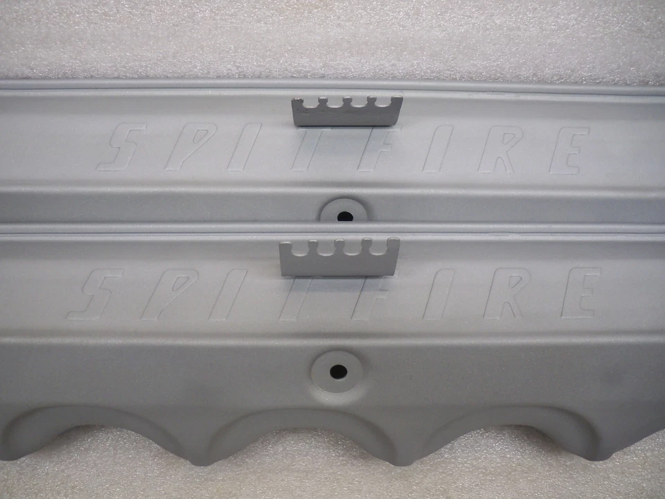Chrysler 354 poly SpitFire Spit Fire valve covers Saratoga Windsor 1955-58 Foto 2 de 4