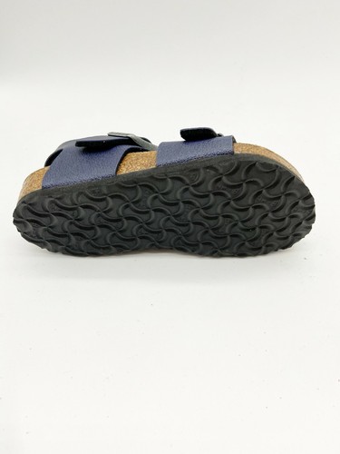 Birkenstock Navy Blue Kids New York BS Sandals Narrow Fit - Picture 6 of 6