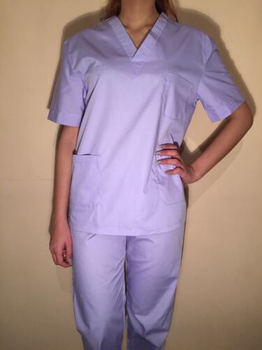 DIVISA SANITARIA OSPEDALIERA 14 COLORI UNISEX INFERMIERE MEDICO OSS MIS. COMODA - Foto 15 di 20