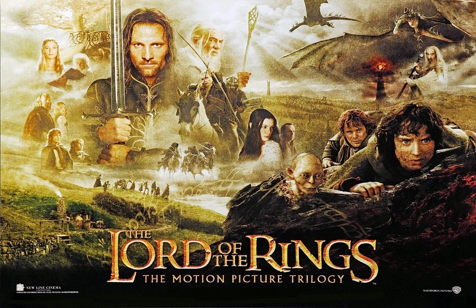 The Lord Of The Rings Trilogy movie poster : 11 x 17 inches