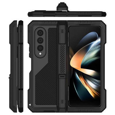 For Samsung Galaxy Z Fold 4 Waterproof Shockproof Aluminum Metal Case Cover