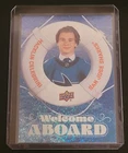2024-25 UPPER DECK MACKLIN CELEBRINI WELCOME ABOARD SPECKLED PARALLEL WA-8