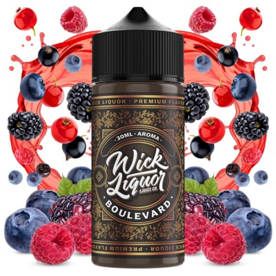 wick liquor vape juice 0mg Wick Liquor 100ml Shortfill (70VG/30PG)