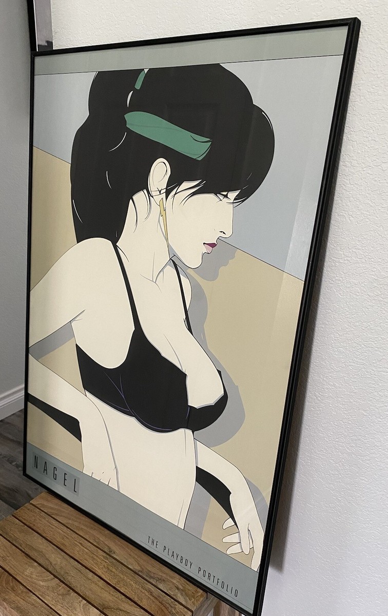 額装済/Play Boy Ⅱ/パトリック ナーゲル Vintage Patrick Nagel Playboy Portfolio 2 Framed 24x 36 | eBay