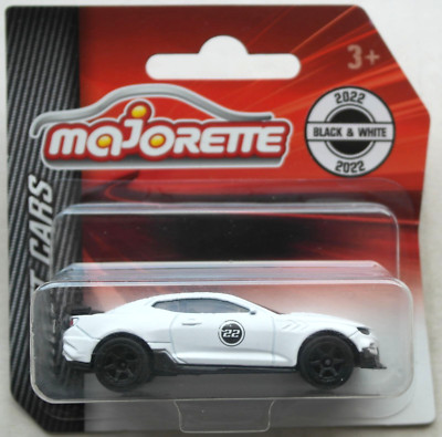 Majorette 2018 Chevy Chevrolet Camaro mattweiß Black & White Edition Neu/OVP ´18