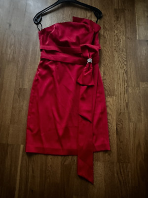 Kleid, APART, Gr 36, abiball, Rot, Knielang