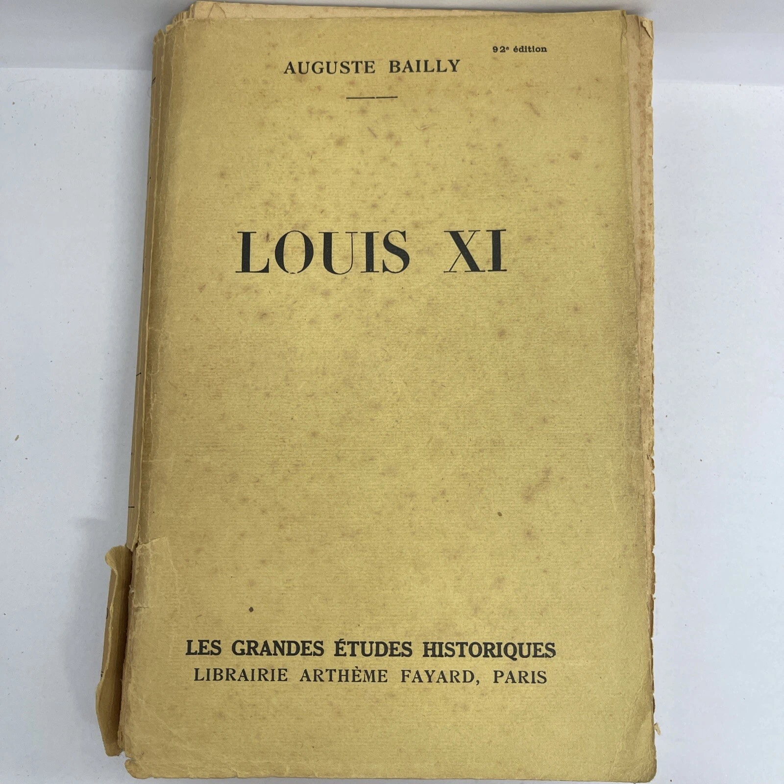 Louis XI - Auguste Bailly