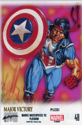 2024 Marvel Masterpieces '92 Platinum PLEXI #48 Major Victory | eBay