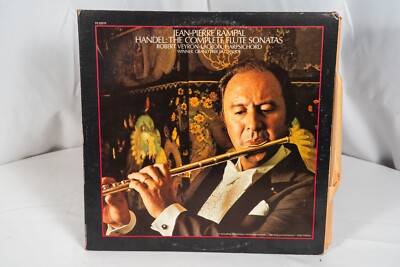 HANDEL the complete flute sonatas JEAN-PIERRE RAMPAL, flute 2 LPs