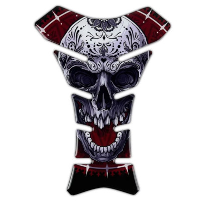 Tank Pad Protector Skull #1 for Ural Solo 650 750 & Wolf 750