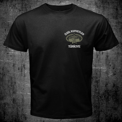 New Turkish Special Forces Özel Kuvvetler Maroon Berets Bordo Bereliler T shirt - Picture 2 of 3