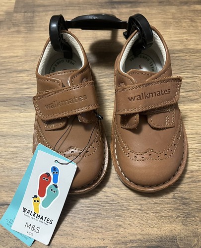 Bnwt M&S Boys Walkmates Infant Uk Size 4
