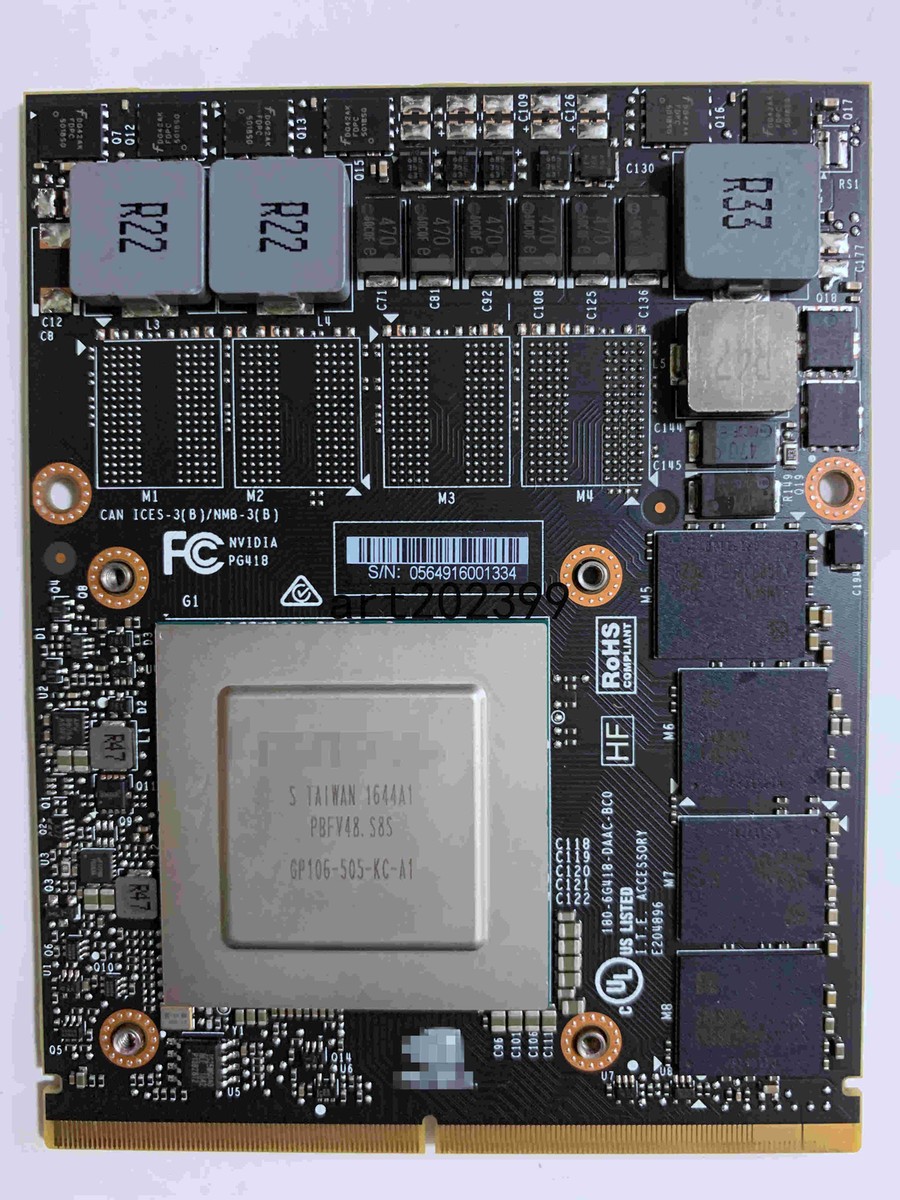 Mxm Alienware 17 R4 Gpu Alienware M17X R4 M17X R5 M17X R6 DELL