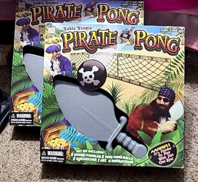 NEW 2x Table Tennis Pirate Pong by Cortex Toys
