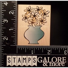 Hero Arts Rubber Stamps E2380 POSY VASE BOUQUET GARDEN FLOWERS 3273