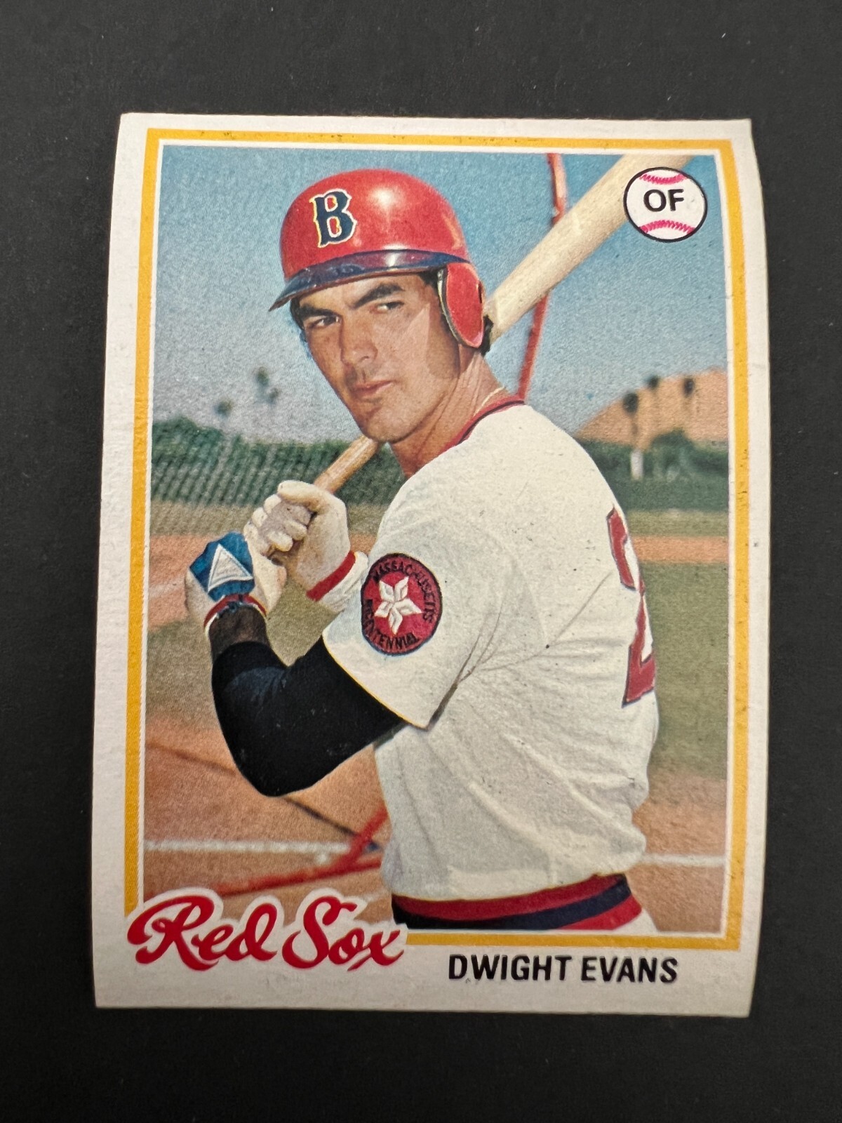 1978 Topps Dwight Evans #695, copy2, poor, warped - 50% off 5 or more under $5