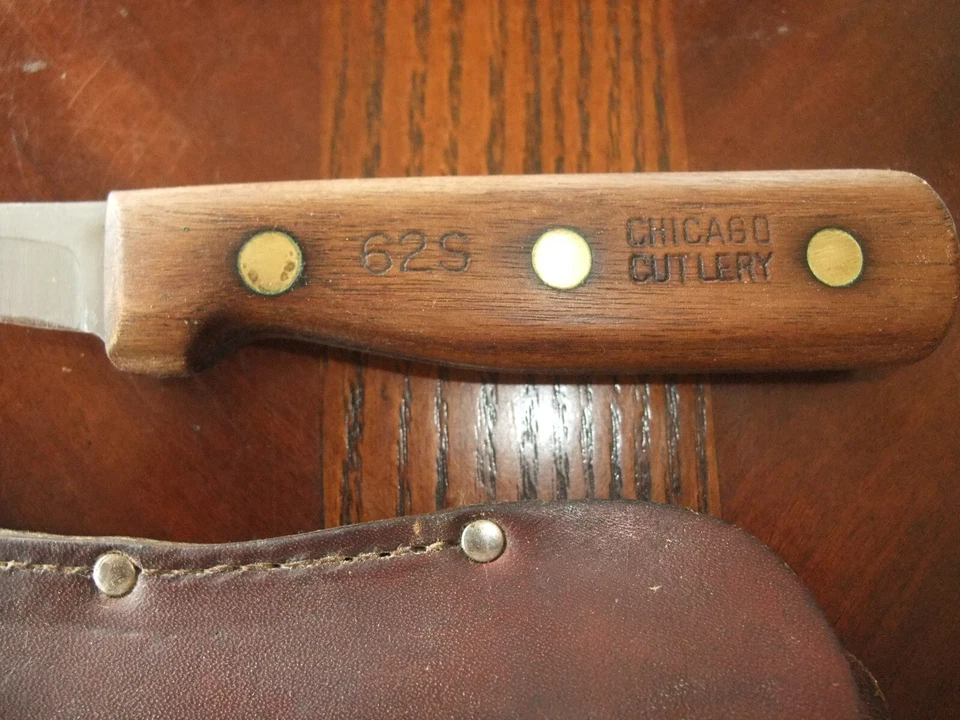 老式芝加哥切割刀-62S-弯曲/实用刀/刀 #1 — 第 4/4 张图片