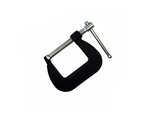Single Forged Steel C-Clamp, 1-1/2" or 38mm Max Opening, Workholding. H4416 - Picture 2 of 2