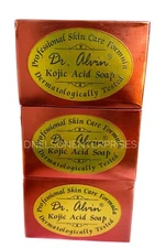 3 X Dr Alvin Kojic Acid  Soap from Professional Skin Care Formula 100% Authentic