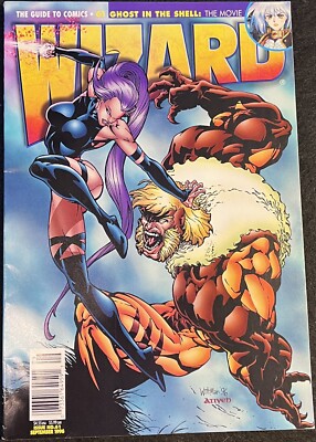 Wizard Magazine Guide To Comics #61 Sep 1996 Psylocke Sabretooth