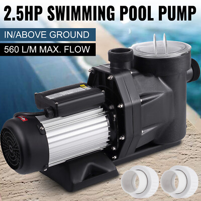  2.5HP In/Above Ground Swimming Pool Sand Filter Hayward  Pump Motor w/Strainer