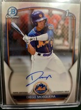 2023 Bowman Chrome Prospects Autograph Diego Mosquera #CPA-DM