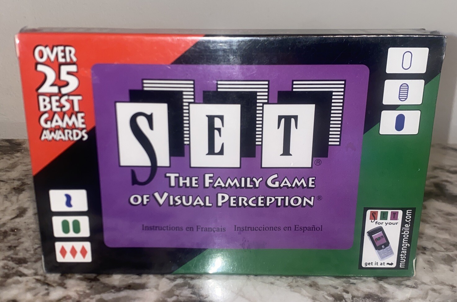 New Set Enterprises Set Family Game of Visual Perception Complete Cards