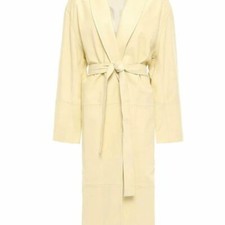 Zimmermann Maples Leather Wrap Coat