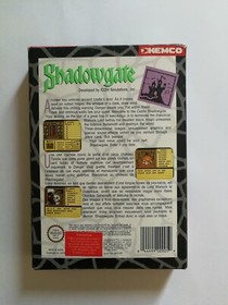 SHADOWGATE PAL B NINTENDO NES COMPLETO PAL FR ENG NINTENDO ENTERTAINMENT SYSTEM 