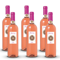Lungarotti Brezza Rosato Igt, Trocken, Sortenreines Weinpaket (6X0,75L)