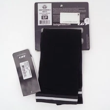 LG Louis Garneau Heatmaxx Arm Warmers 2 Black Cycling Silicone Grip - Small