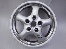1x Alufelge 17 Zoll 9.0" 5x130 47ET Glanz Silber 99336212602 Porsche 911