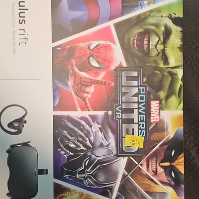 Oculus Rift PC & Console VR Headset, Black, 90Hz Refresh Rate, 110° FOV
