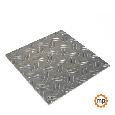 Alu Riffelblech Duett Warzenblech Tränenblech Aluminium 3,5/5mm