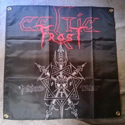 Celtic Frost Morbid Tales 2x2ft Banner Flag Poster