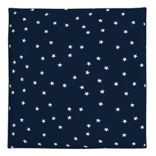 Navy w/White Stars Crib Sheet