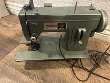Mini máquina de coser comercial portátil Thompson PW-301 con pie para caminar,
