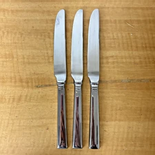 FORTESSA Scalini Dinner Dessert Knife Stainless 9 1/2" Set of 3