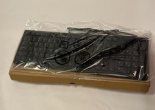Lenovo KB4721 Wired USB Keyboard Black New OEM Full Size Computer Keyboard