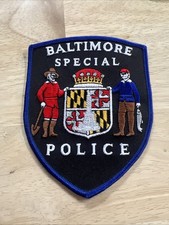 BALTIMORE MARYLAND SPECIAL PUBLIC SERVANT New    VTG PATCH