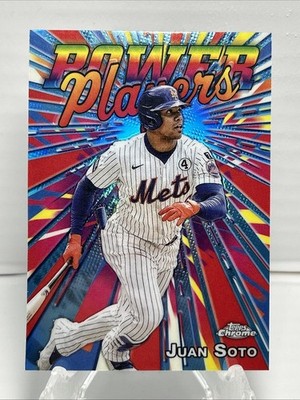 2025 Topps Chrome Update Series - Power Players Juan Soto #PP-35