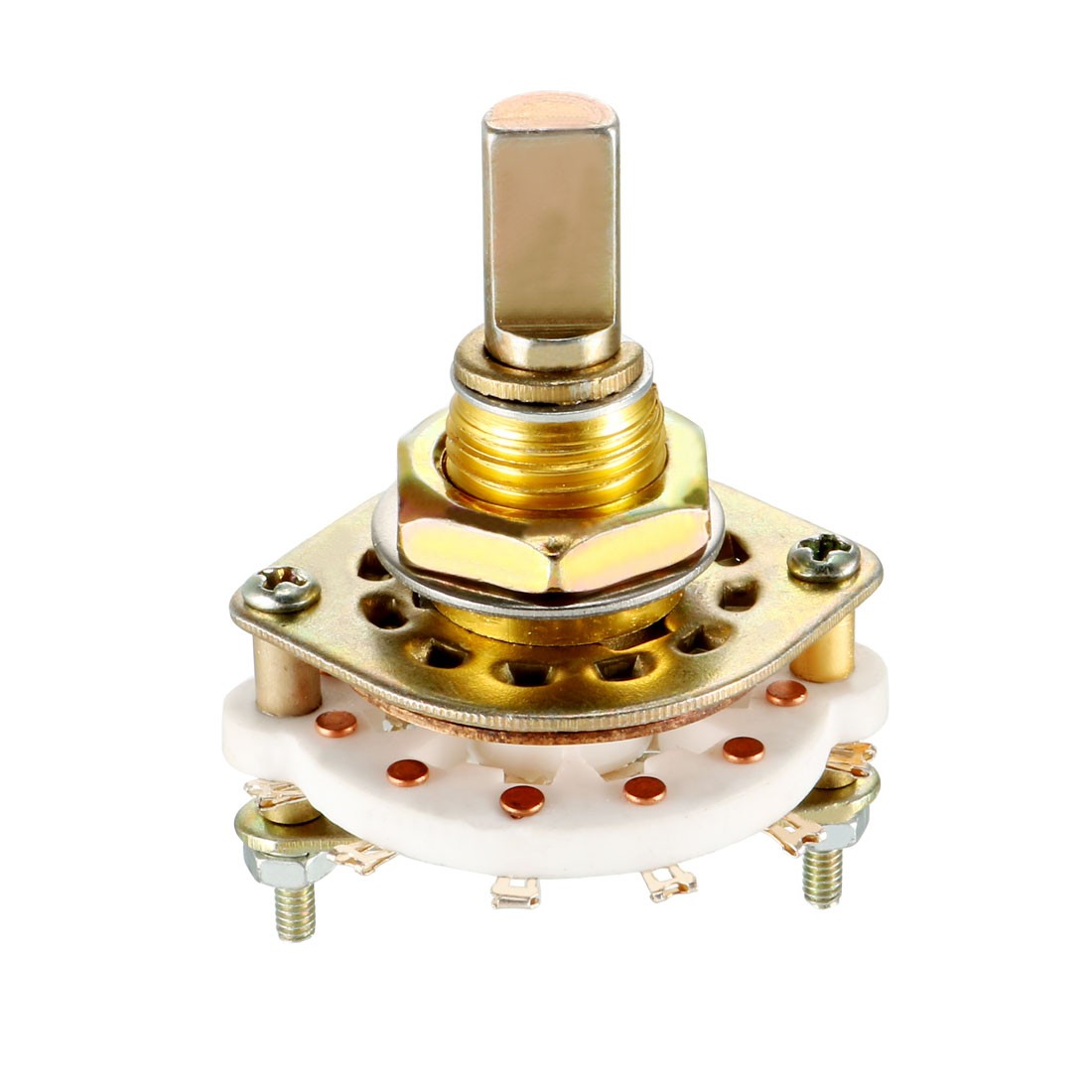 3P3T 3 Pole 3 Position Selectable 1 Deck Band Channel Rotary Switch Selector New