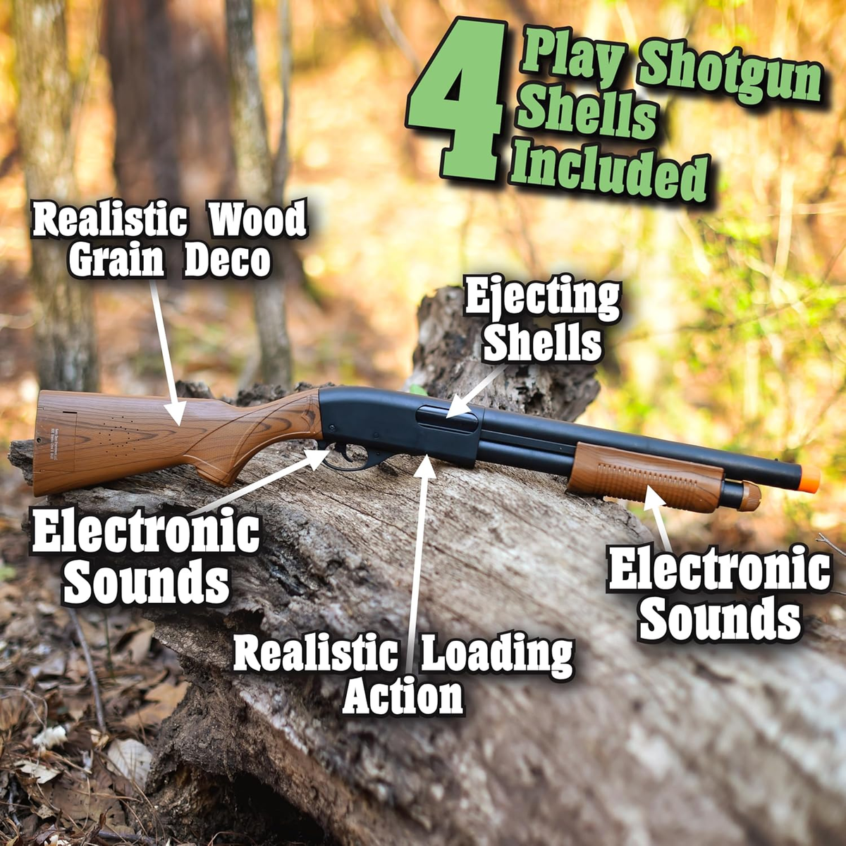 Sunny Days Entertainment Maxx Action 10831P Pump Action Shotgun