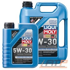 1 L + 5 L = 6 LITER LIQUI MOLY LONGTIME HIGH TECH 5W-30 MOTOR-ÖL MOTOREN-ÖL 1 L + 5 L = 6 LITER LIQUI MOLY LONGTIME HIGH TECH 5W-30 MOTOR-ÖL MOTOREN-ÖL