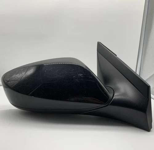 2012-2017 Hyundai Accent Passenger Side View Manual Door Mirror Black C03B06008
