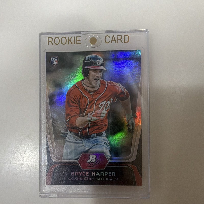 2012 Topps Bowman Platinum Platinum Moments Bryce Harper Rookie #56 Nationals