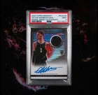 2023-24 Topps Midnight - Rookie Jersey Autographs Victor Wembanyama #RJA-VW PSA9